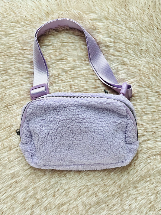 Audrey Belt Bag Lavender FUZZ