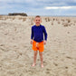 Sawyer Swim Shorts: ORANGE SODA