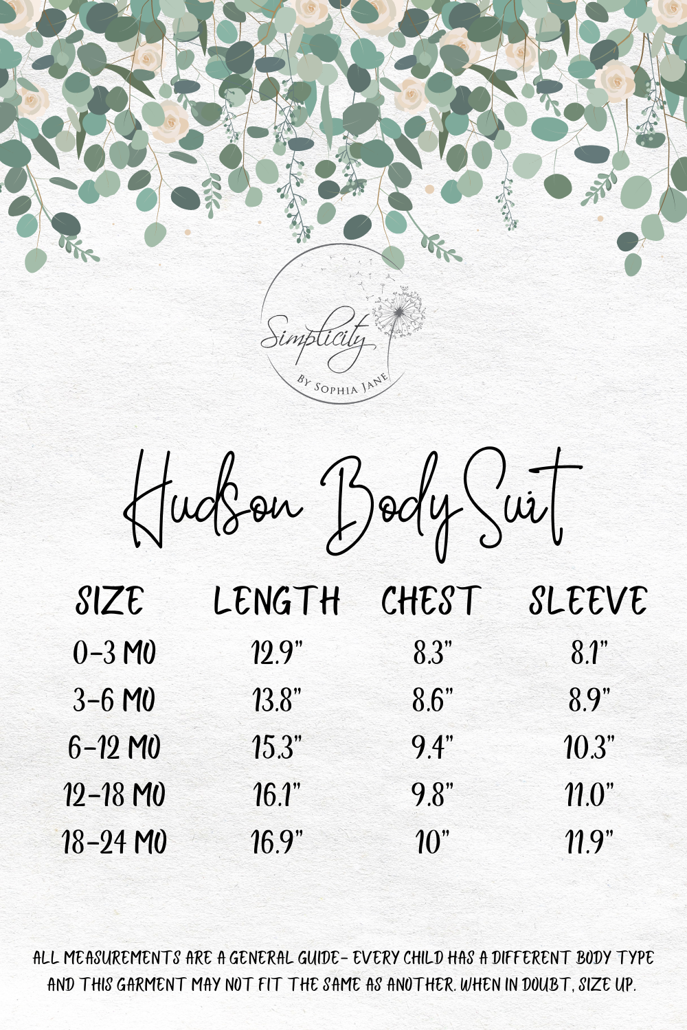 Hudson BodySuit: Denim