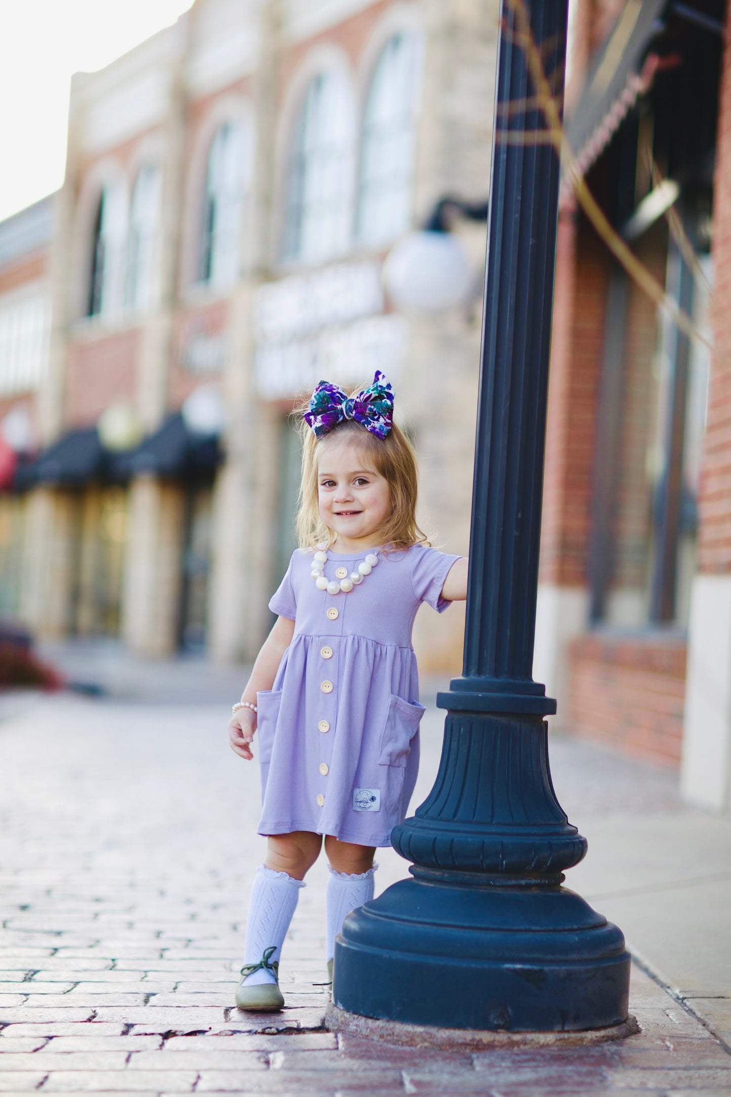 Birmingham Dress: Lavender